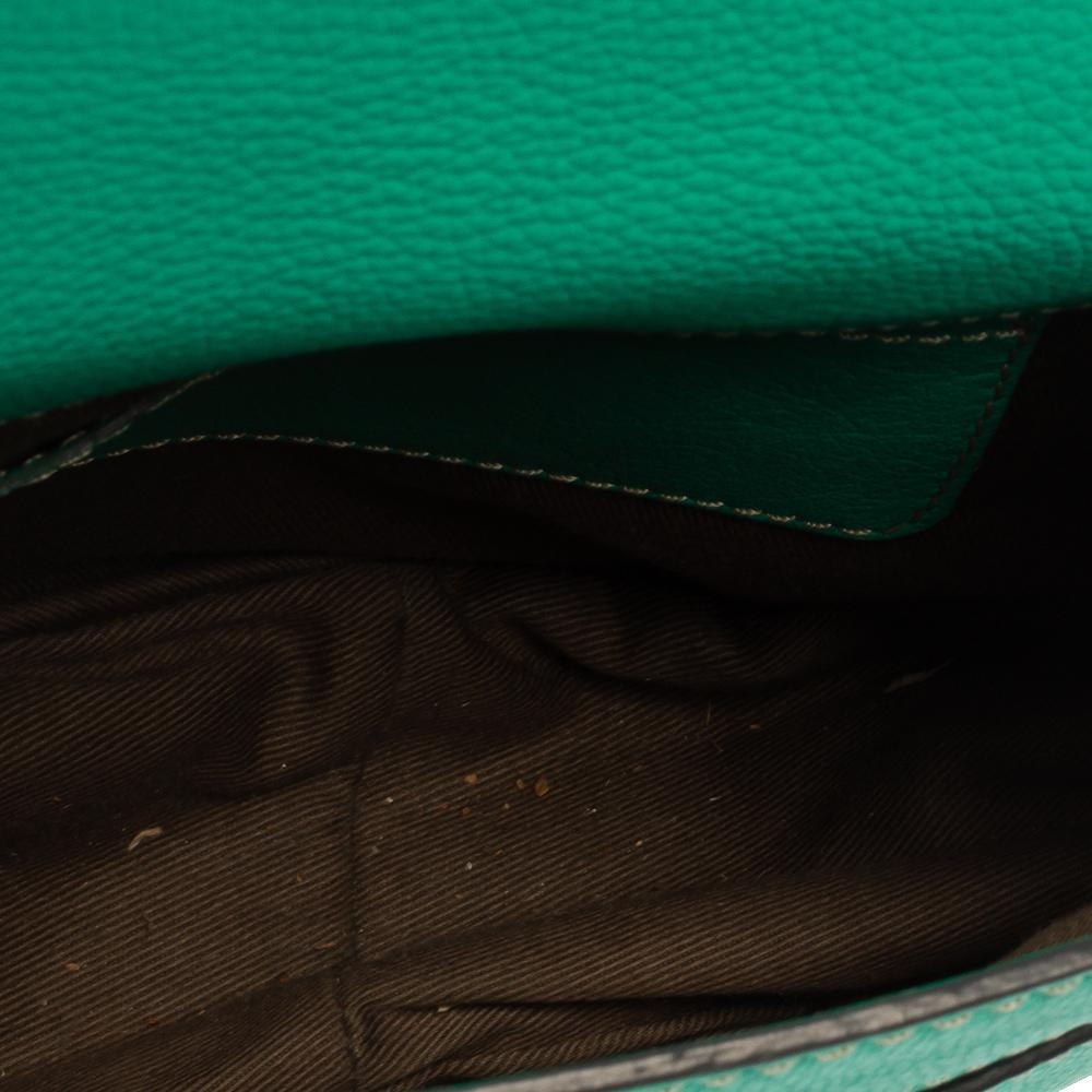 Women's Chloe Green Leather Mini Marcie Crossbody Bag