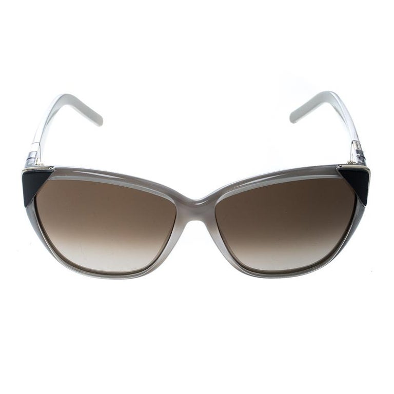 Chloe Grey/Brown Gradient CE600S Cat Eye Sunglasses at 1stDibs