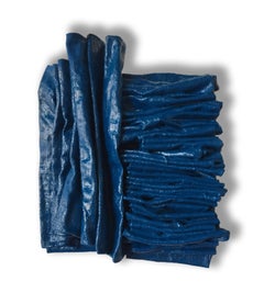 Sapphire Blue Folds