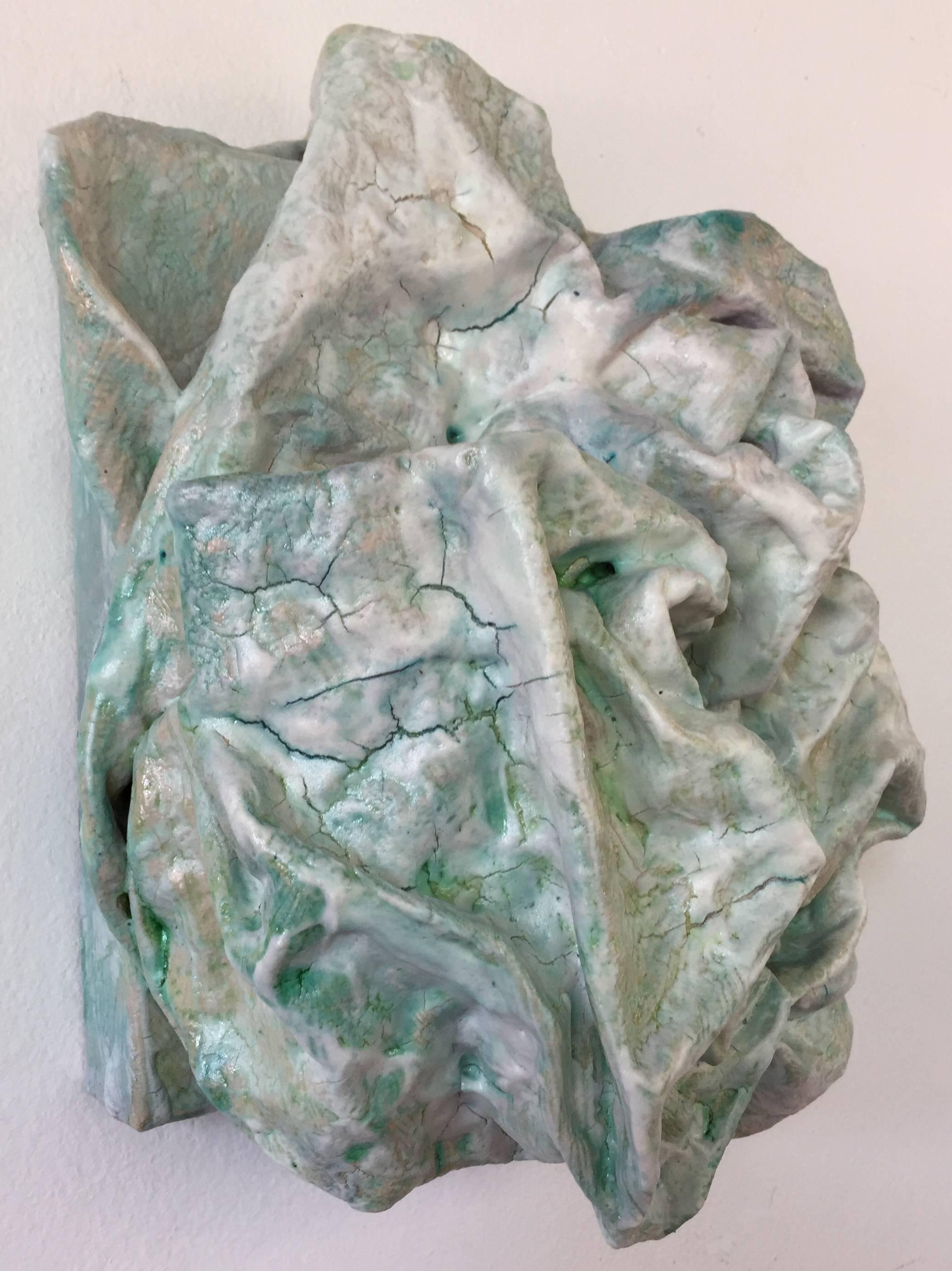 Wabi Sabi Folds - Abstract Sculpture by Chloe Hedden