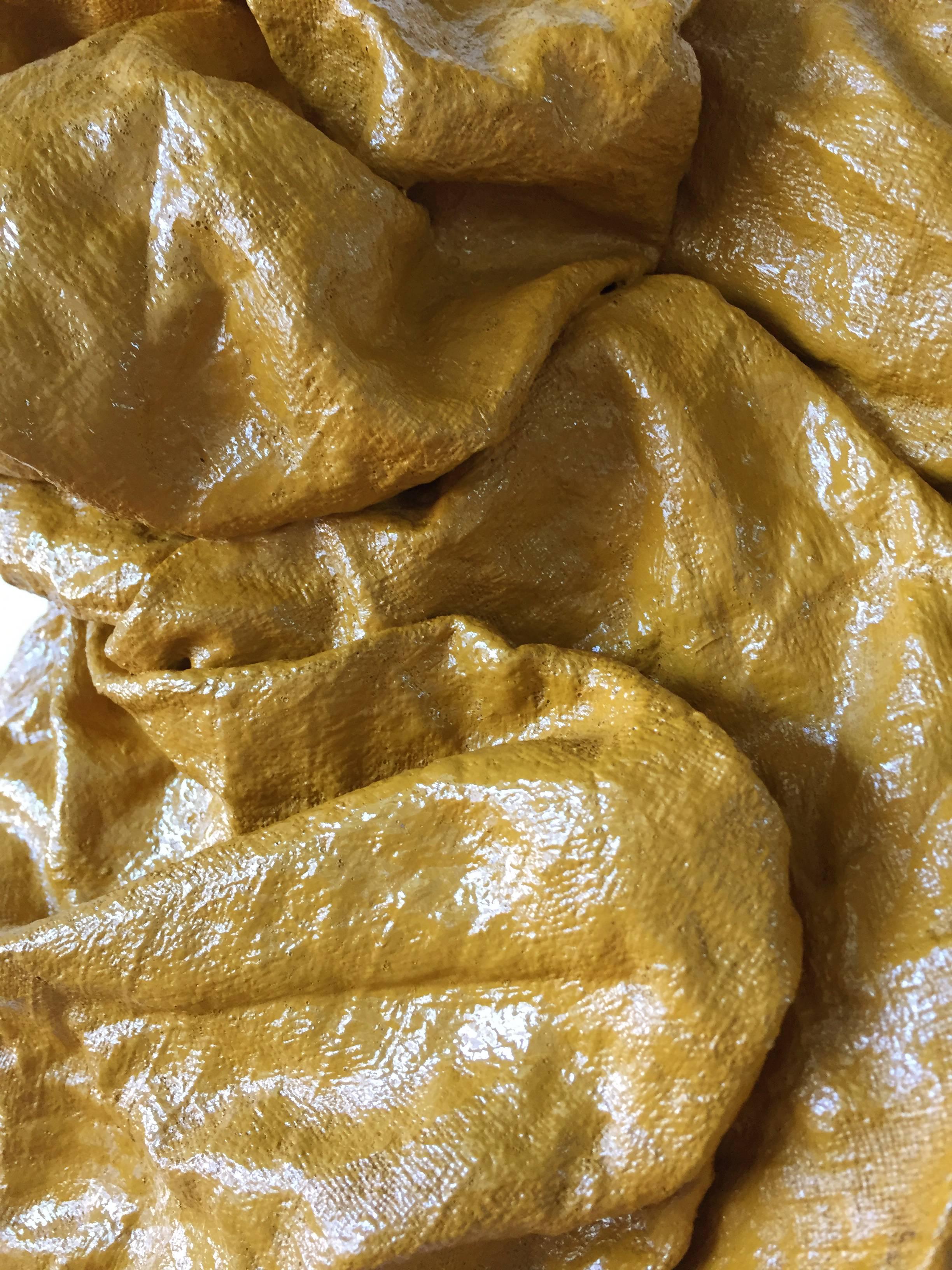 Yellow Ochre Folds 3