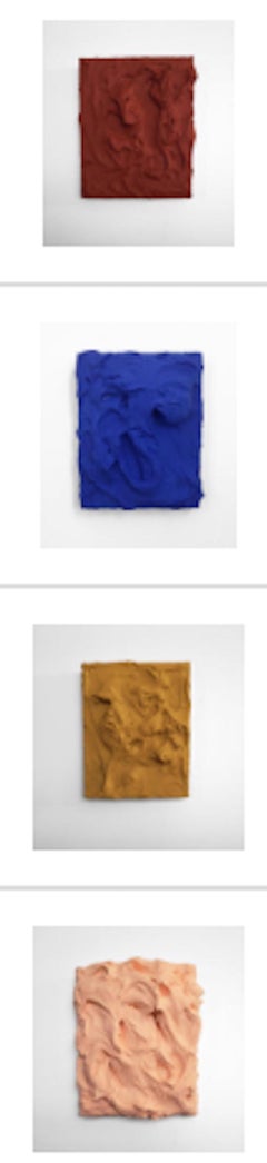 4 excesses (cantaloupe/yellow ochre/red ochre/american blue)