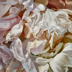 CHERDI KALA (floral painting, realist, pastels, flower, oil painting, canvas)