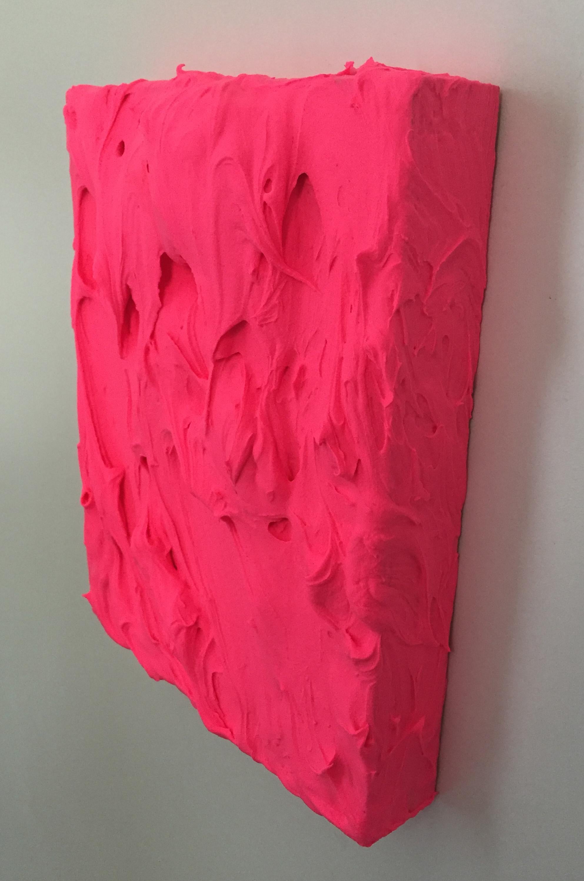 pink texture paint