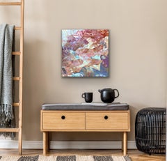 Ghost 3 (pastels crystals realist precious minerals oil painting canvas)