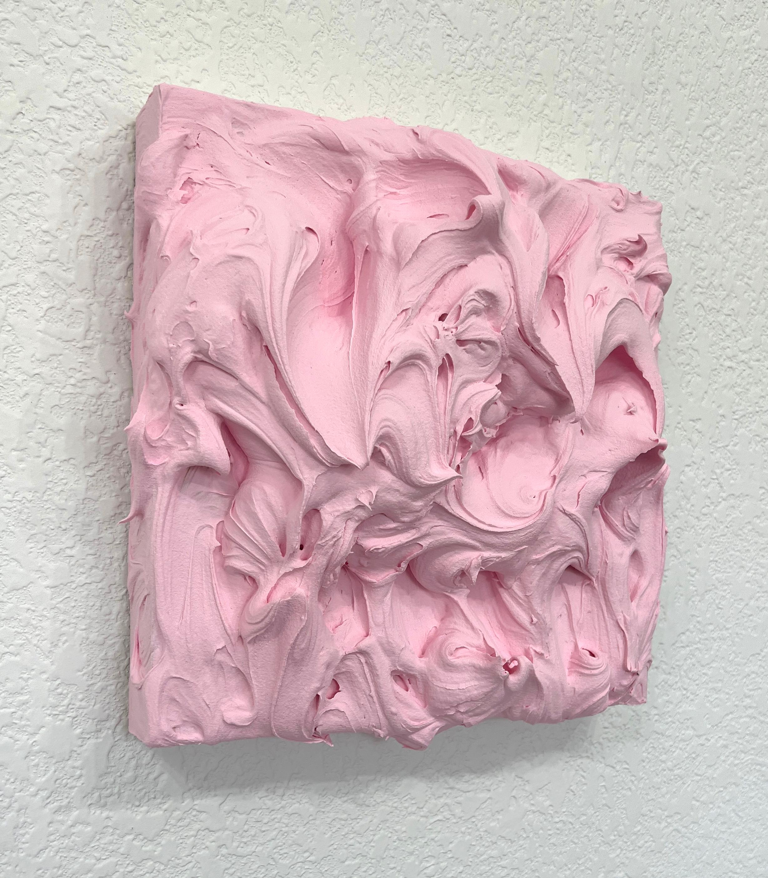 Light Rose Excess de Chloe Hedden es una delicada pero exuberante exploración de la suavidad y la textura. Esta pintura escultórica capta la esencia de los pétalos en flor, el glaseado batido y el suave rubor del amanecer. El aireado tono rosa