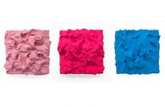 Combinación de Rosa Persa, Rosa Caliente y Exceso de Manganeso (pintura vibrante de textura gruesa)