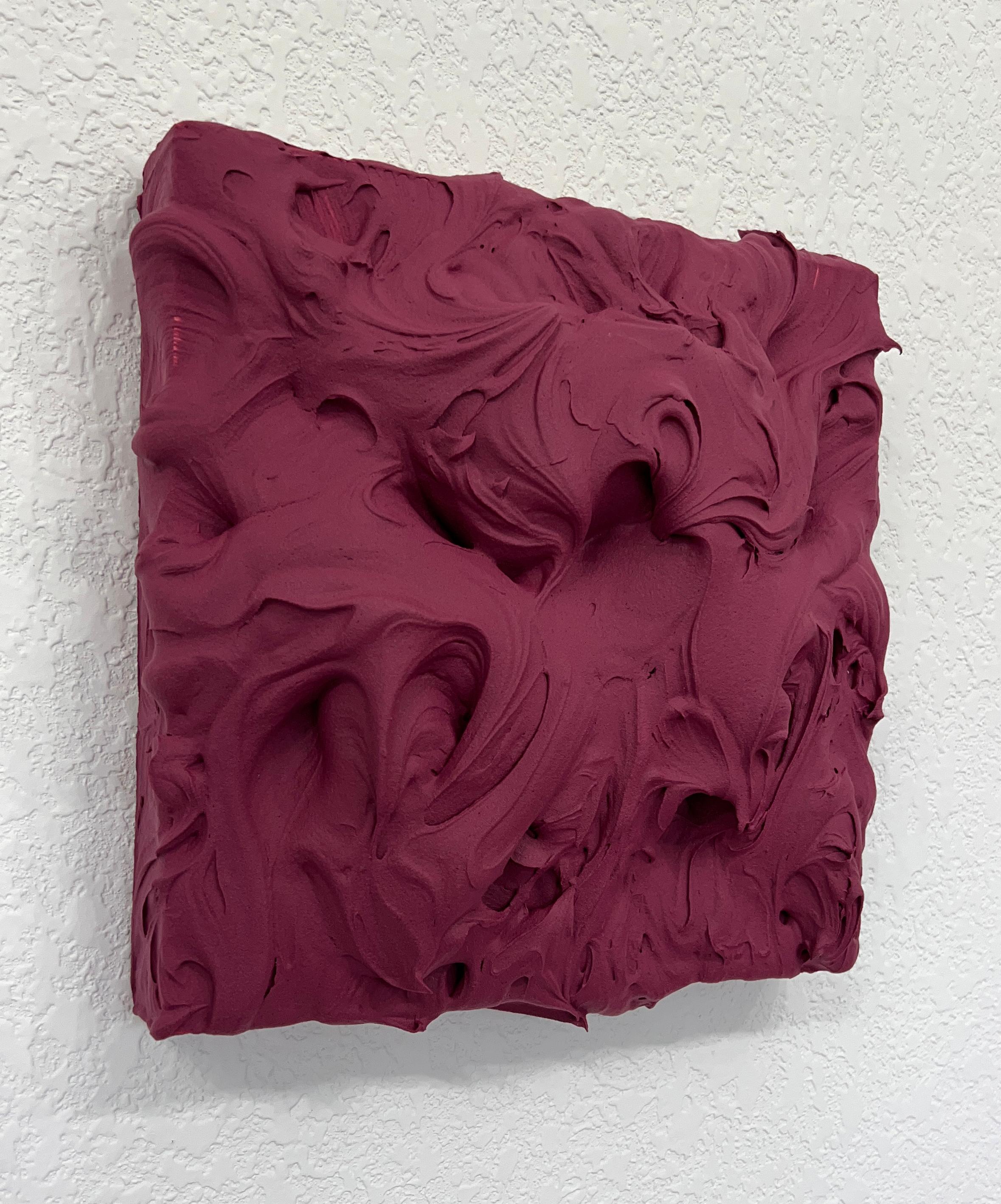Combinazione di prugna, rosa persiano e blu di Prussia Excess (vernice densa e vibrante) in vendita 2
