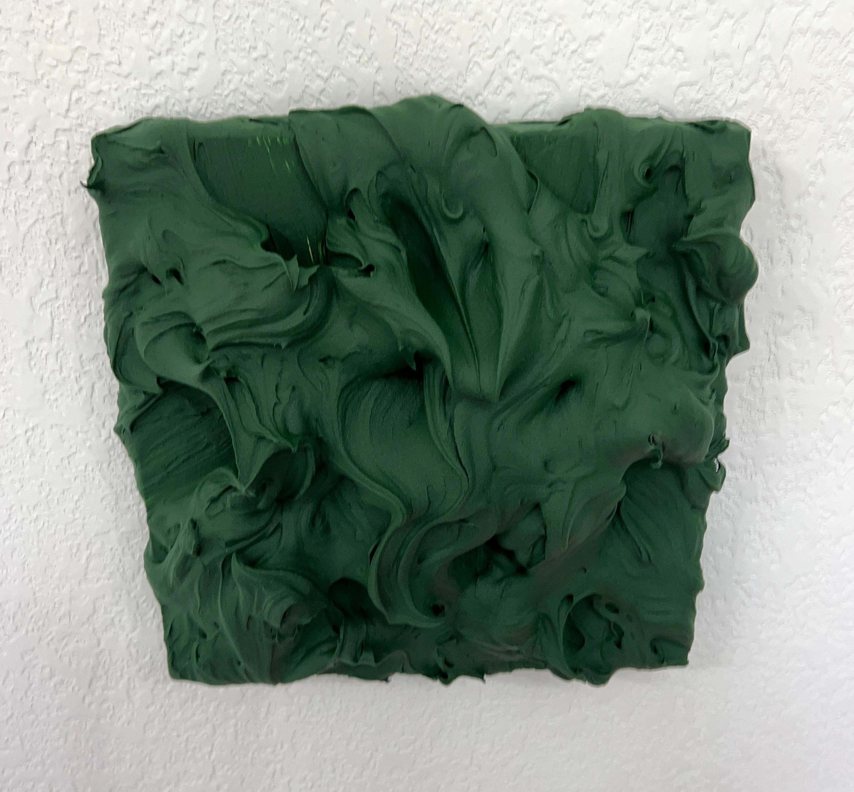 Venetian Rose, Sap Green, Forget Me Not Excess trio (texture thick vibrant paint For Sale 8