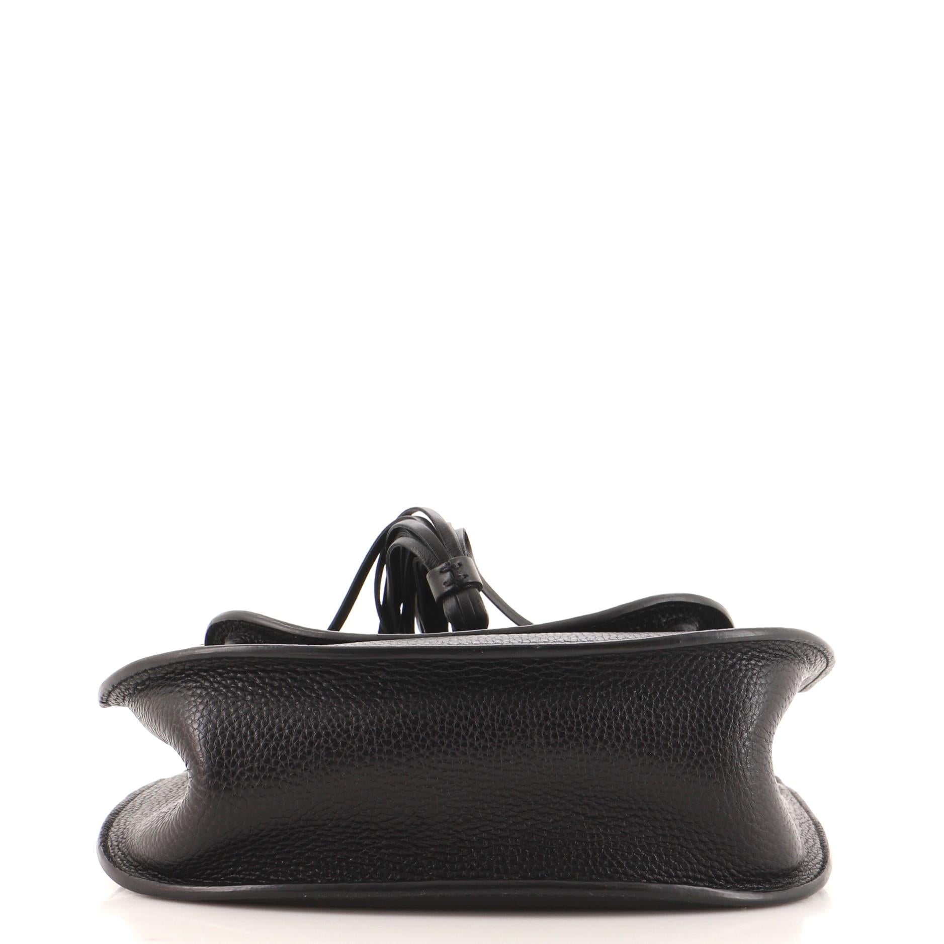 Black Chloe Hudson Handbag Leather Small