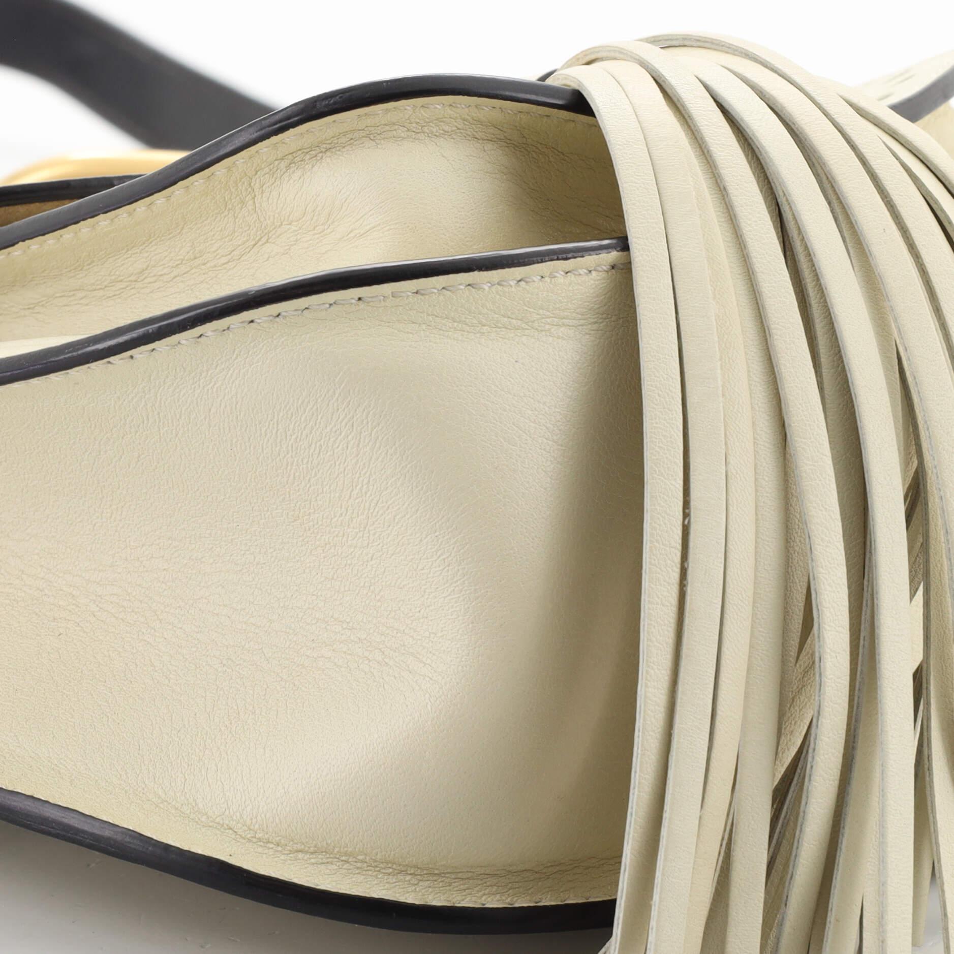 Chloe Hudson Handbag Perforated Leather Mini In Fair Condition In NY, NY