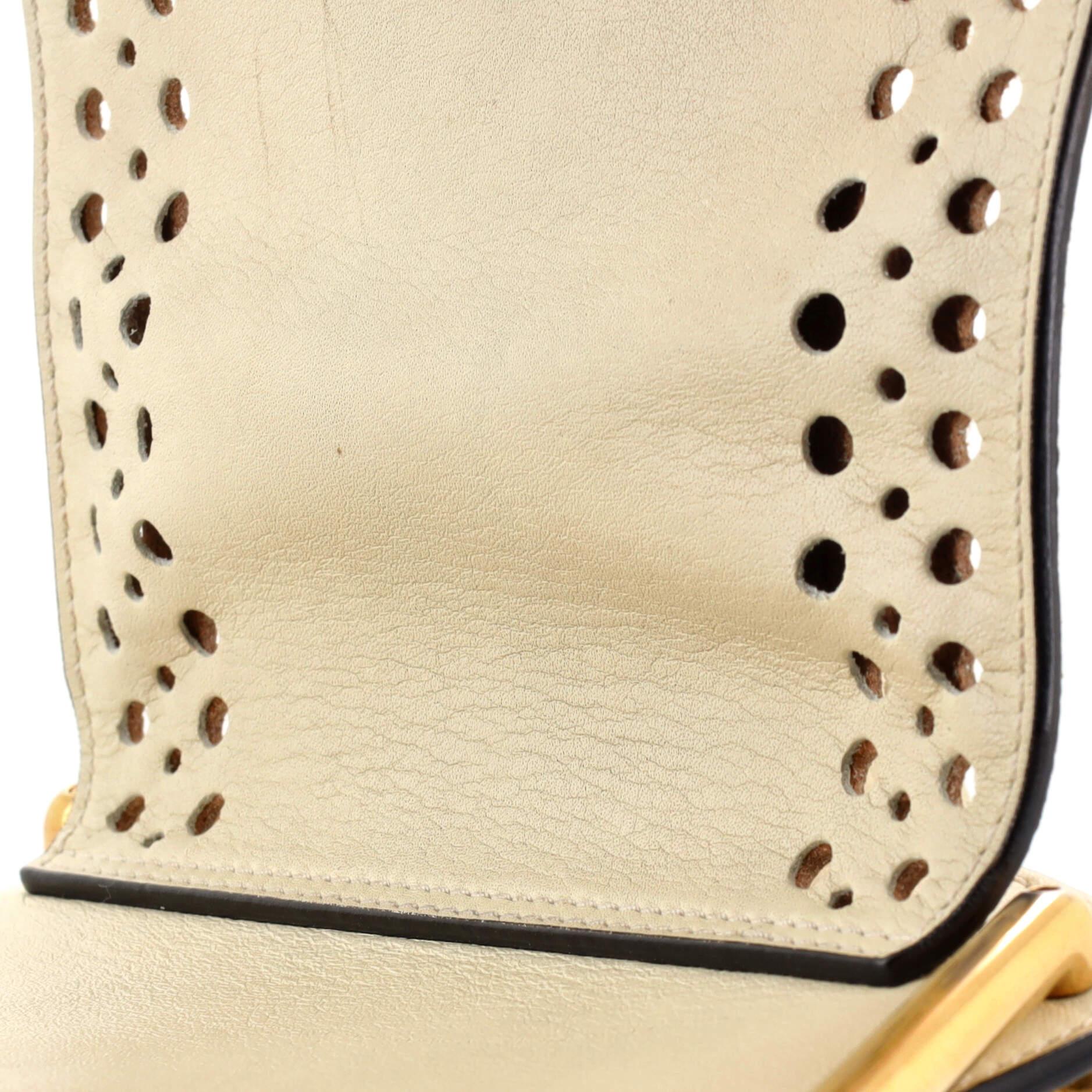 Chloe Hudson Handbag Perforated Leather Mini 1