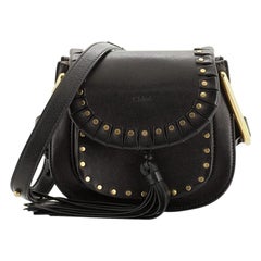 Chloe Hudson Handbag Studded Leather Mini