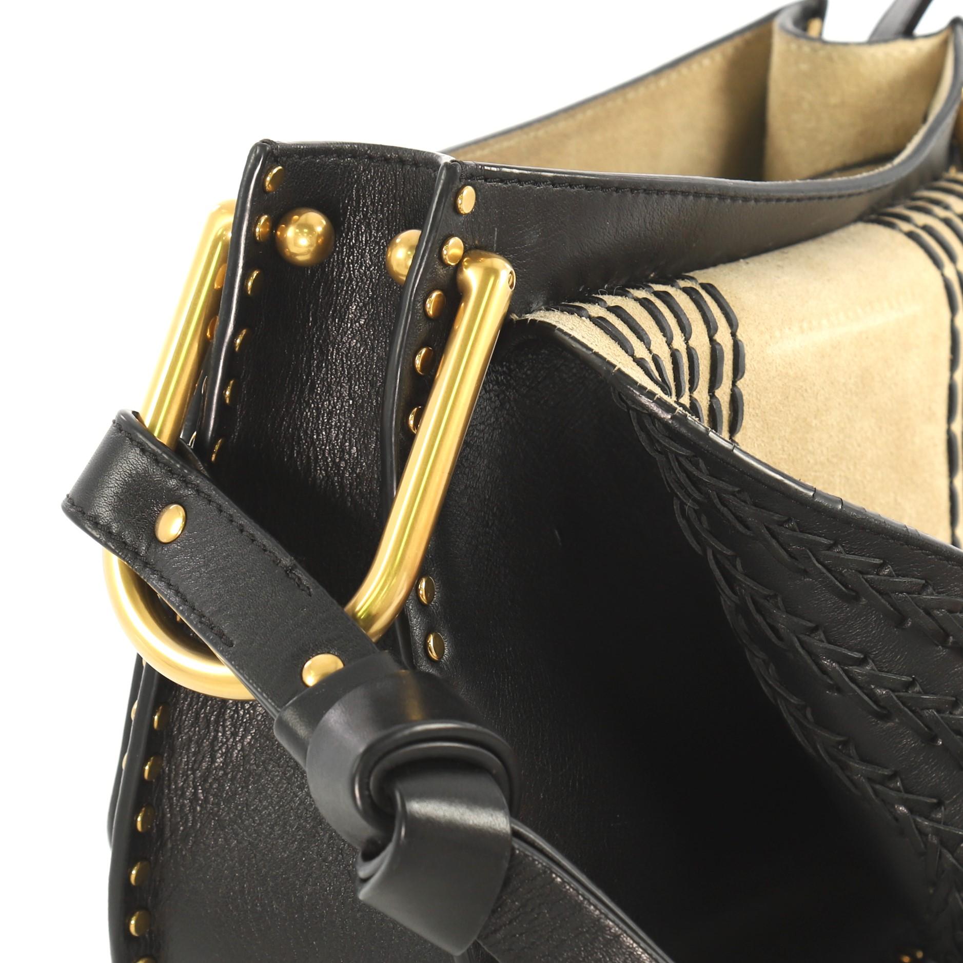 Chloe Hudson Handbag Whipstitch Leather Medium 1