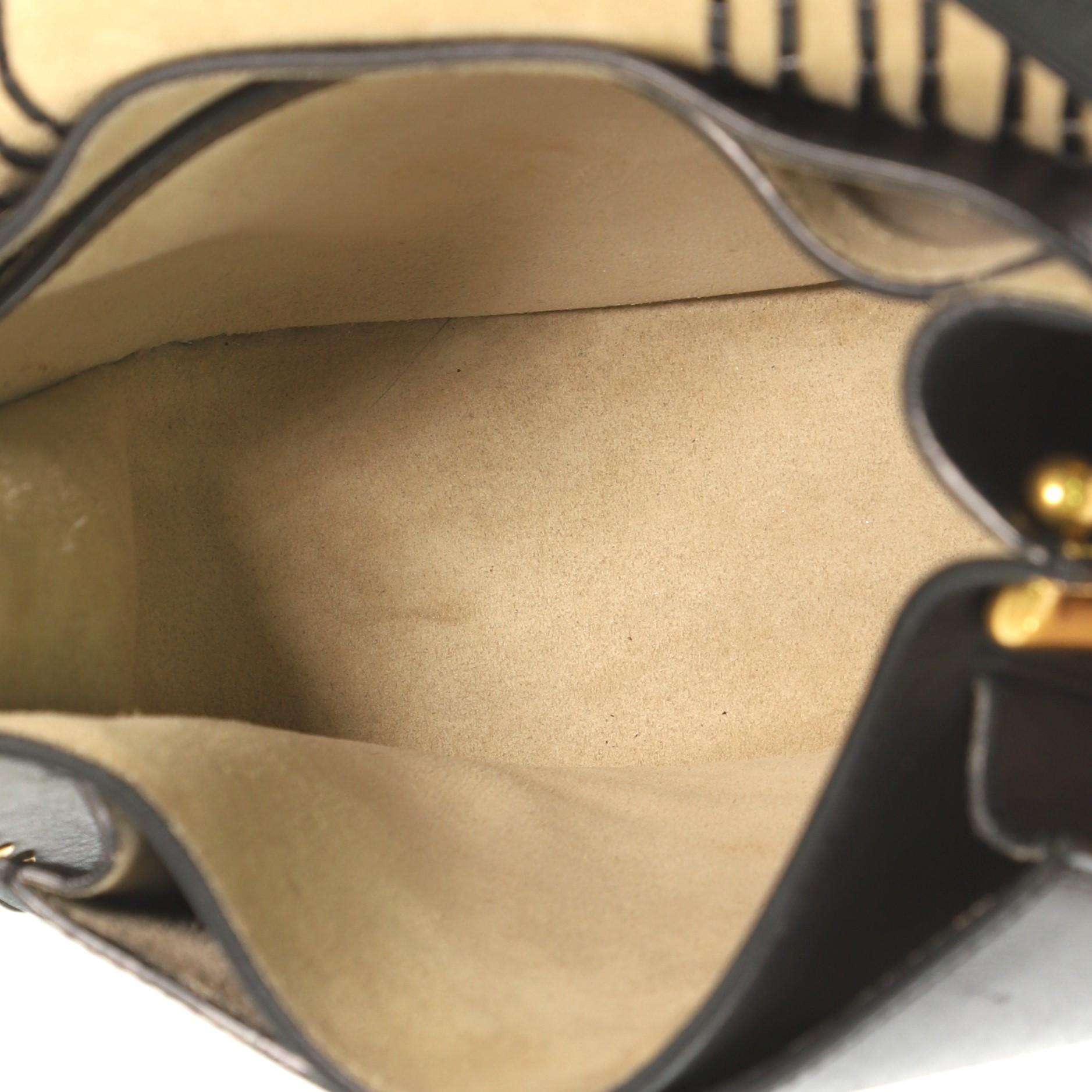 Chloe Hudson Handbag Whipstitch Leather Medium 3
