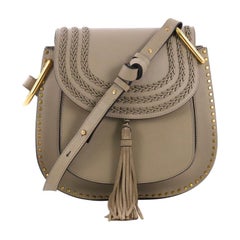 Chloe Hudson Handbag Whipstitch Leather Medium