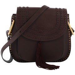 Chloe Hudson Handbag Whipstitch Leather Medium