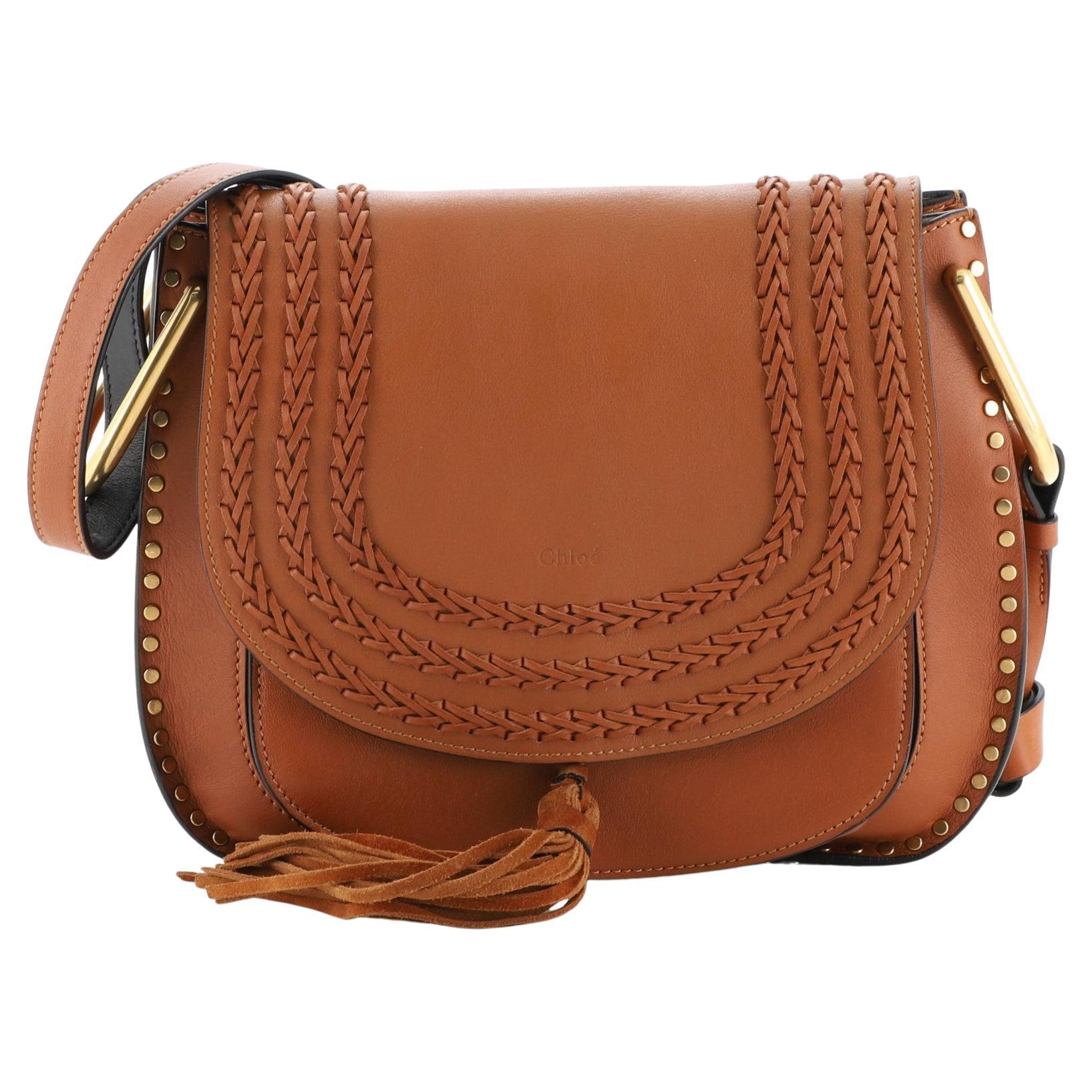 Chloe Marcie Crossbody Bag Whipstitch Suede Mini at 1stDibs