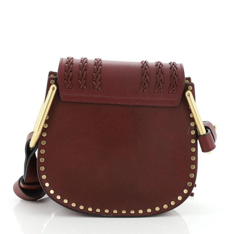 Chloe Hudson Handbag Whipstitch Leather Mini at 1stDibs