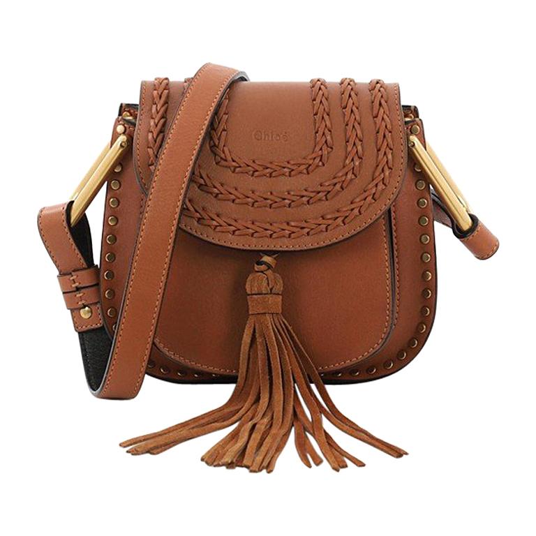 Chloe Hudson Handbag Whipstitch Leather Mini