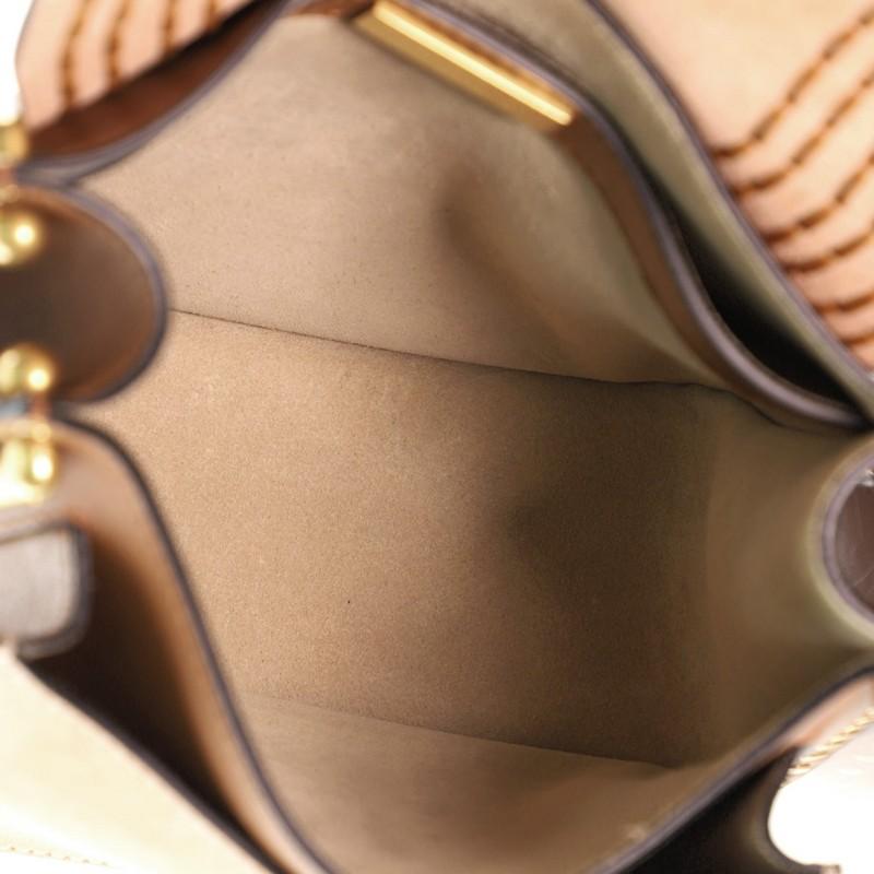 Women's or Men's  Chloe Hudson Handbag Whipstitch Leather Small