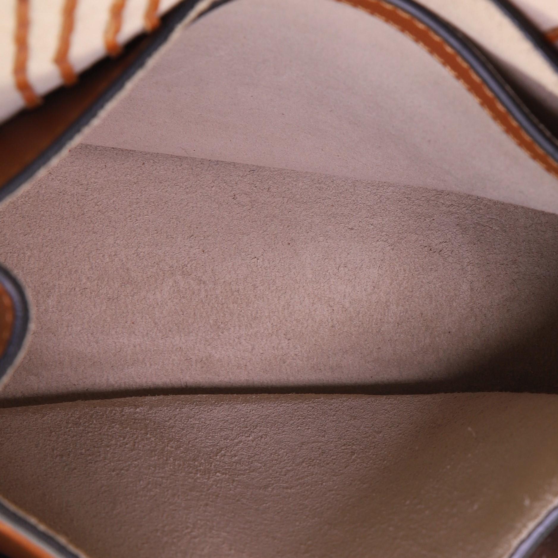 Women's or Men's Chloe Hudson Handbag Whipstitch Leather Small
