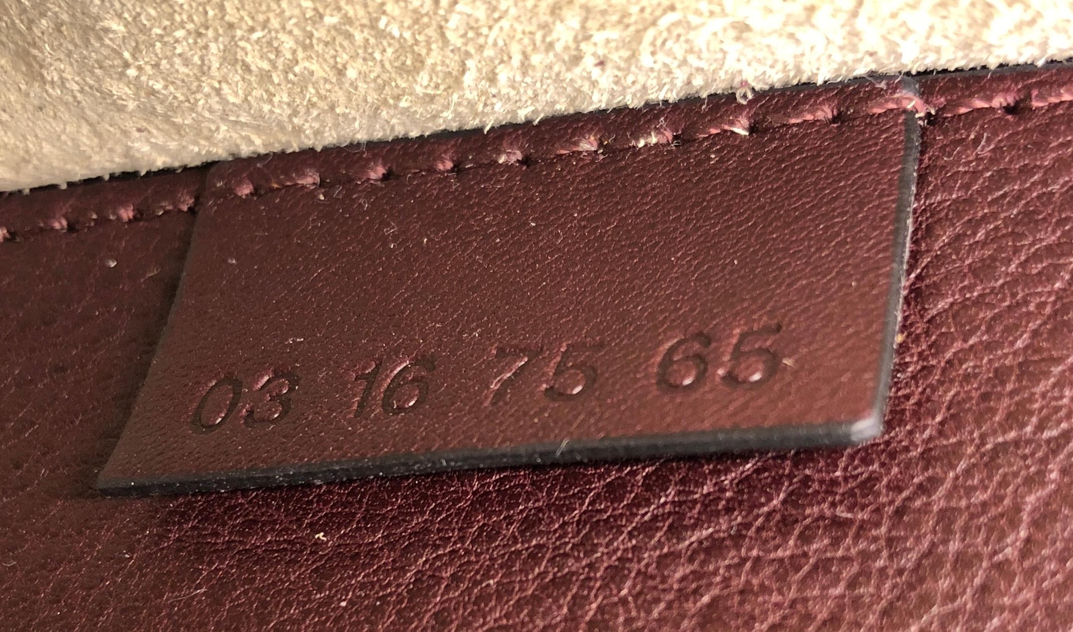 Chloe Hudson Handbag Whipstitch Leather Small 1