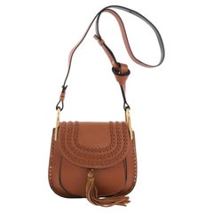 Chloe Hudson Handbag Whipstitch Leather Small