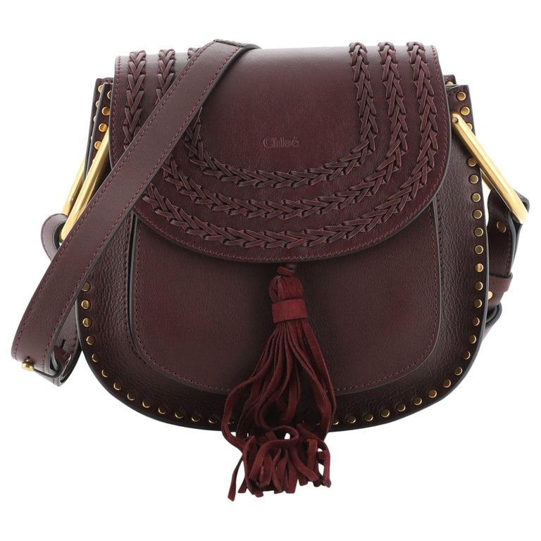 Chloe Hudson Handbag Whipstitch Leather Small at 1stDibs