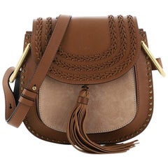  Chloe Hudson Handbag Whipstitch Leather Small