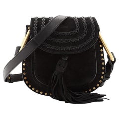 Chloe Hudson Handbag Whipstitch Suede Mini