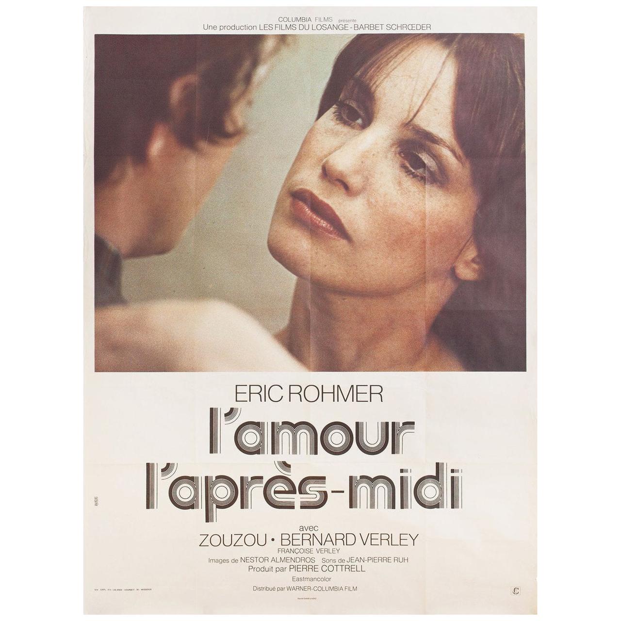 Chloe in the Afternoon 1972 French Grande Film Poster
