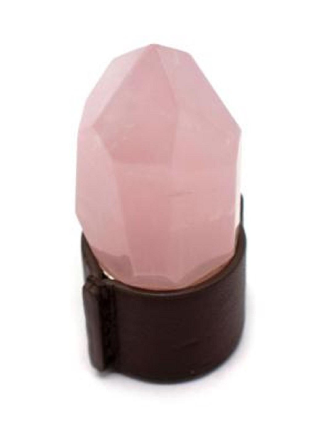 Chloe Jemma Rose Quartz Crystal For Sale 1