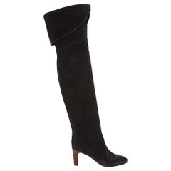 Chloé Kole Suede Over-The-Knee Boots