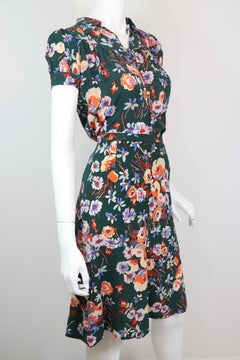 Chloe Lagerfeld Silk Blouse & Skirt Set 1970s