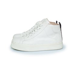 Chloe, Lauren high top trainers in white