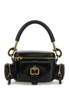 Chloé Leather Camera Shoulder Bag — Black