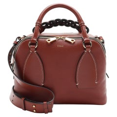 Chloe Leder-Tasche „Daria“ in mittlerer Größe