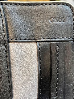 Chloe Leather Tote Black & Grey, Very Light Weight  & convenient Bag
