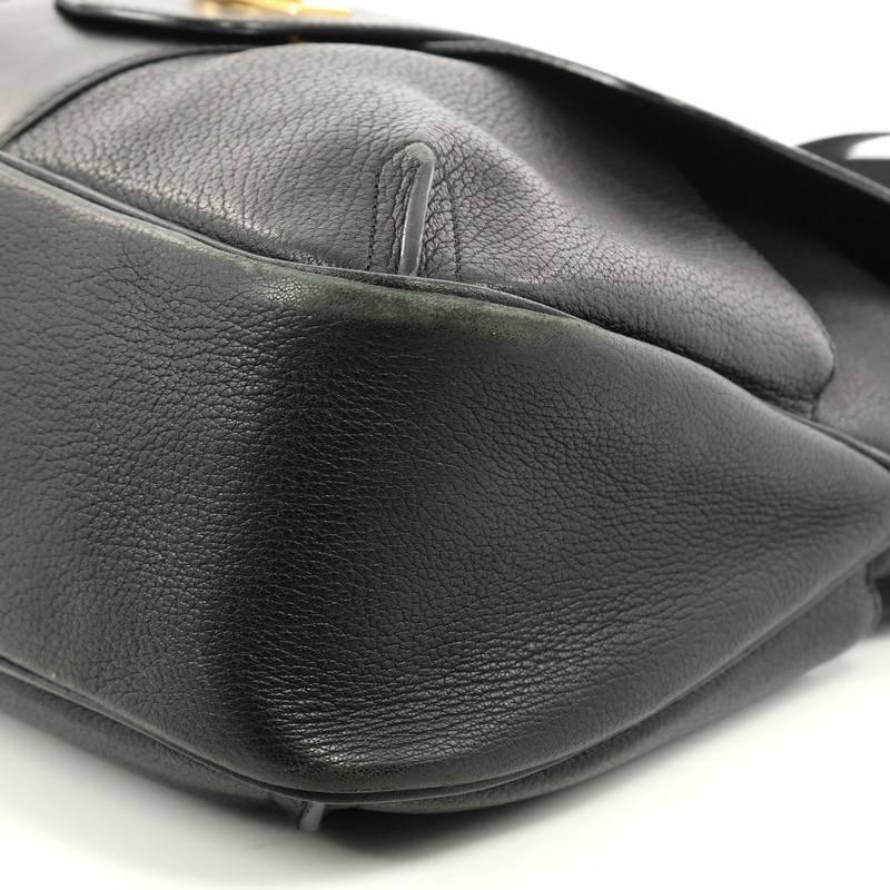Black Chloe Lexa Crossbody Bag Leather Medium