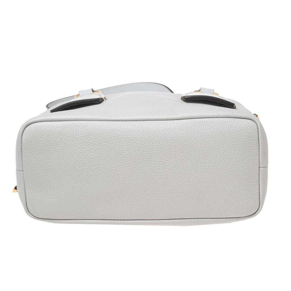  Chloe petite sac à bandoulière Daria en cuir bleu clair Pour femmes 