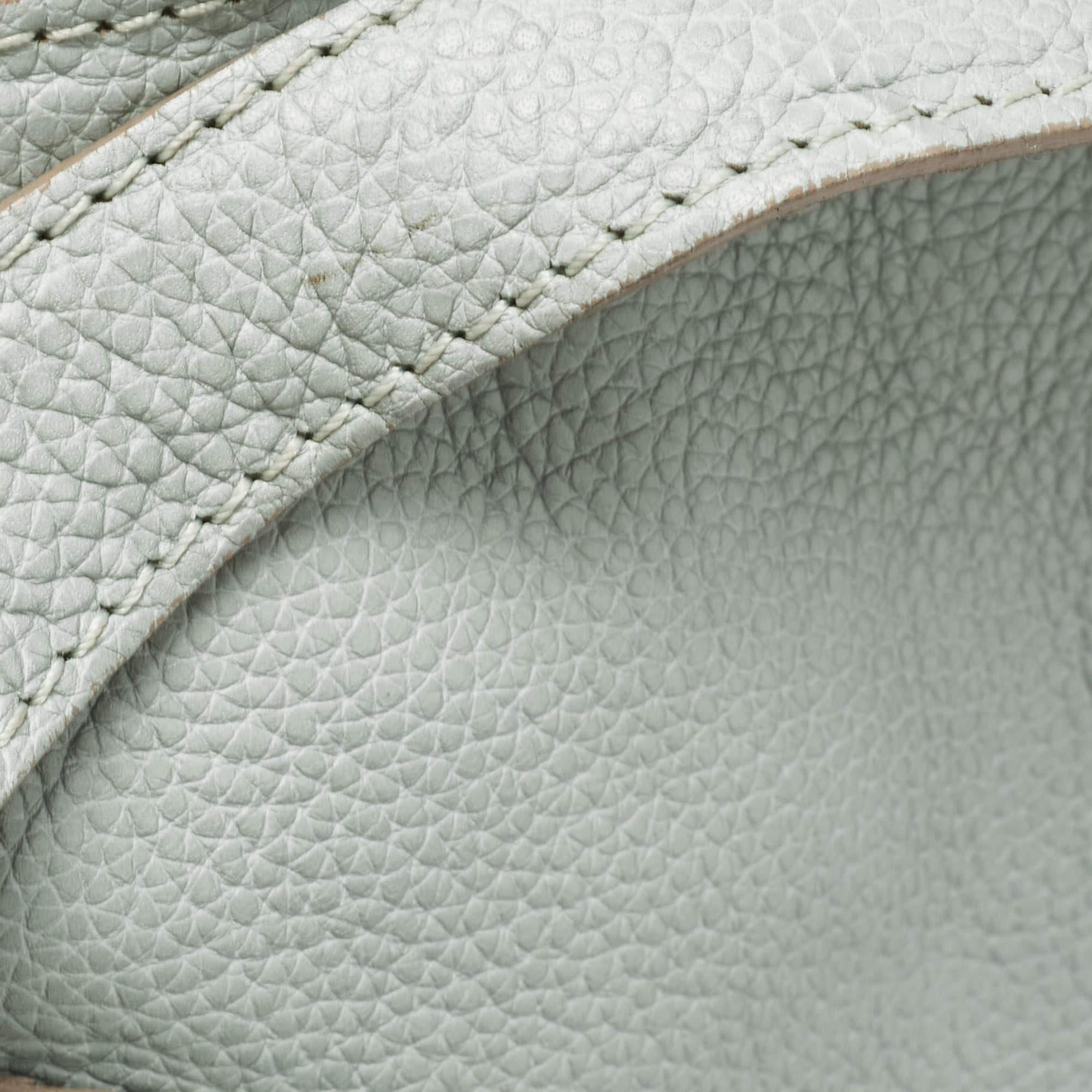 Chloe Light Green Leather Medium Paraty Bag 1