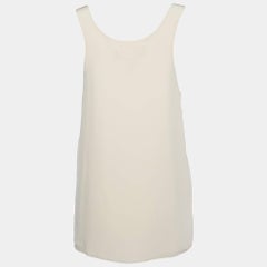 Chloé Light Pink Silk Tank Top S