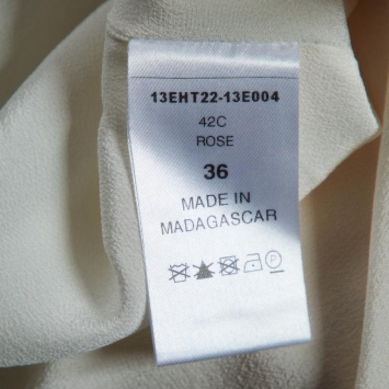 Chloé Hellrosa Seidentank-Top S Damen im Angebot