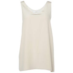 Chloé Light Pink Silk Tank Top S