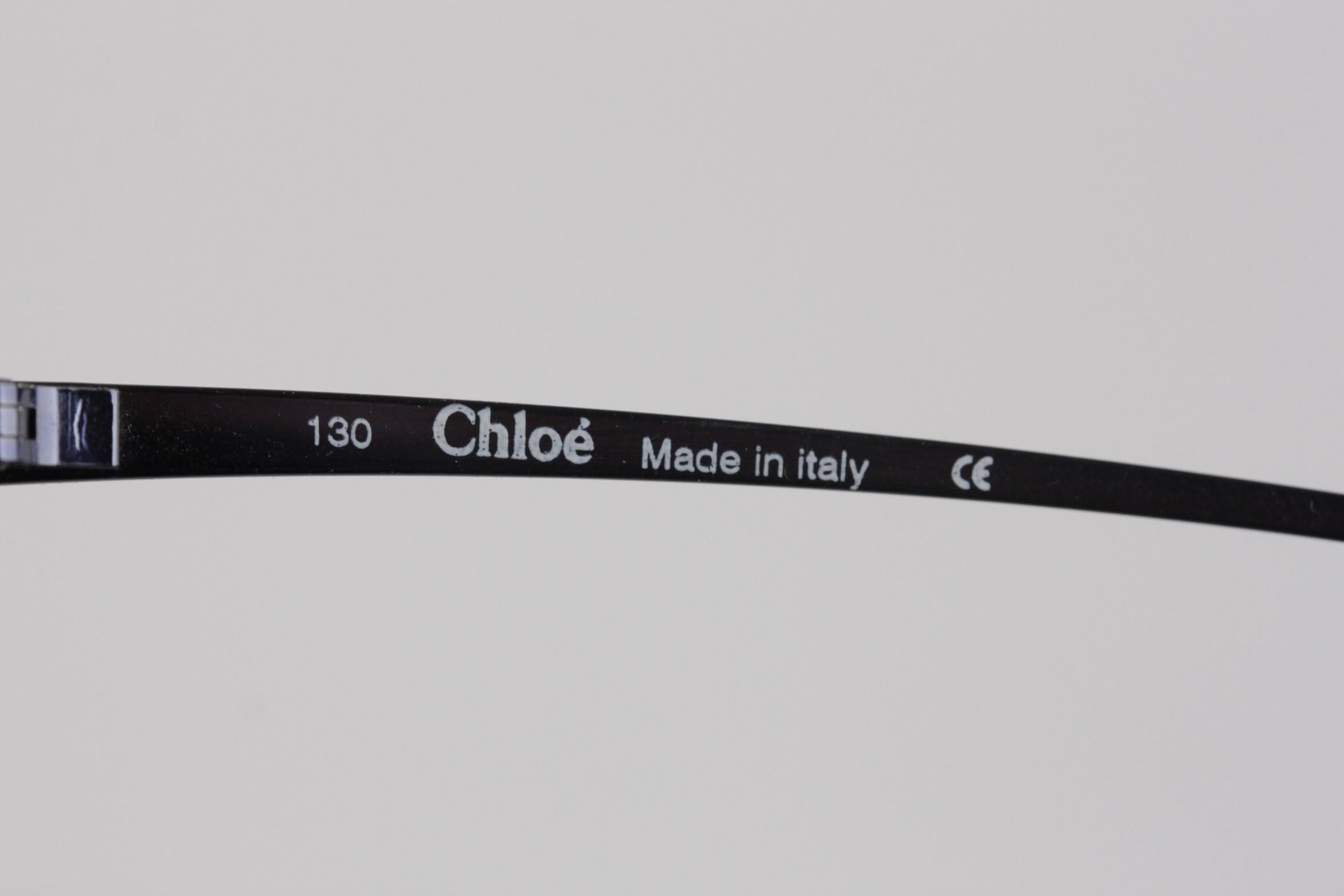 Chloe Lunettes Unisex Blue Sunglasses Mod. 85S 63mm New Old Stock 1