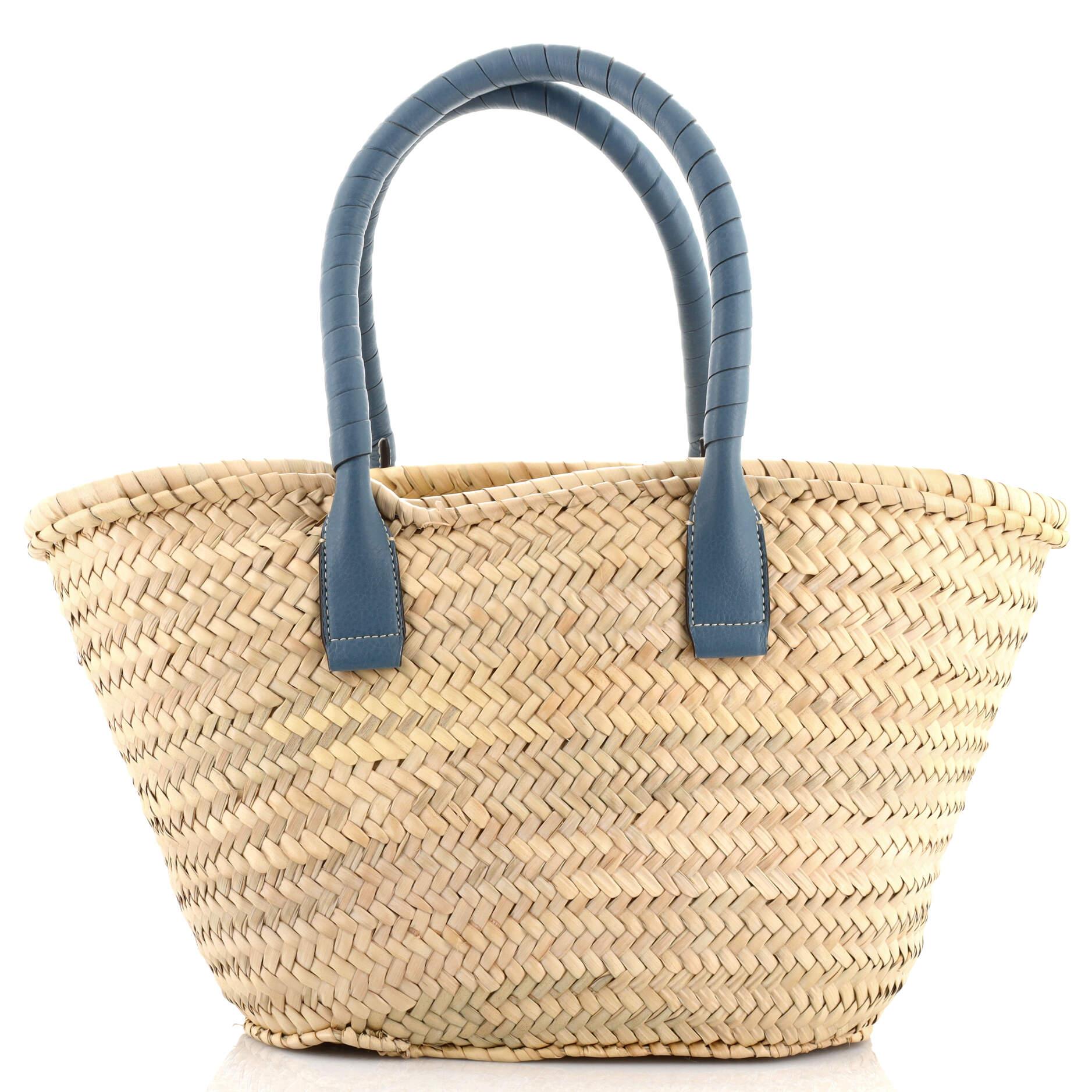 chloe marcie raffia bag
