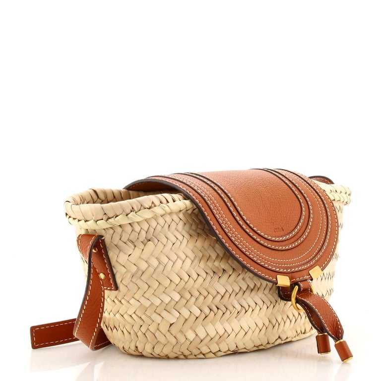 chloe-marcie-basket-bag-raffia-and-leather-small-for-sale-at-1stdibs