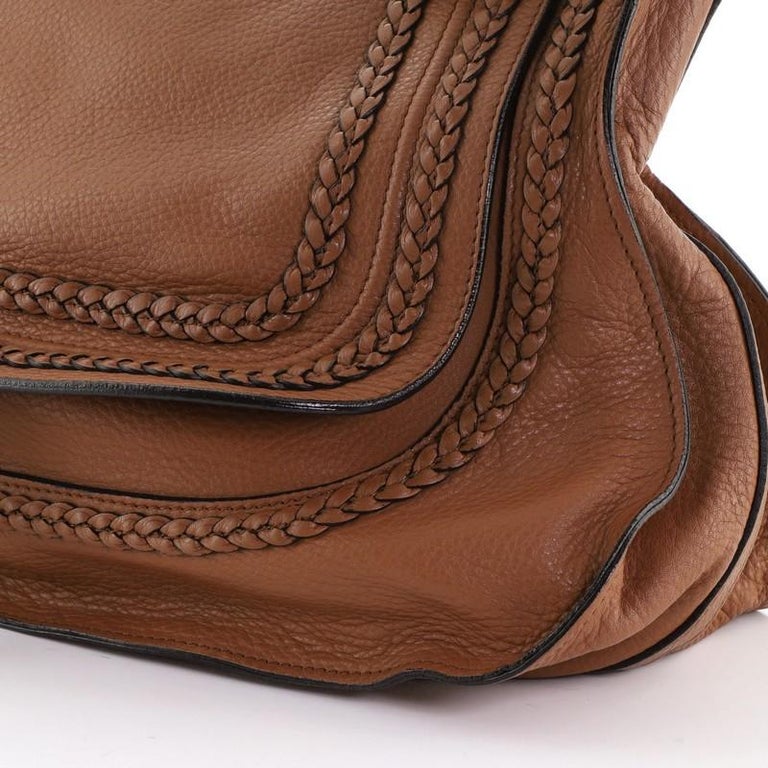 Chloe Marcie Braided Satchel Leather Large at 1stDibs chloe