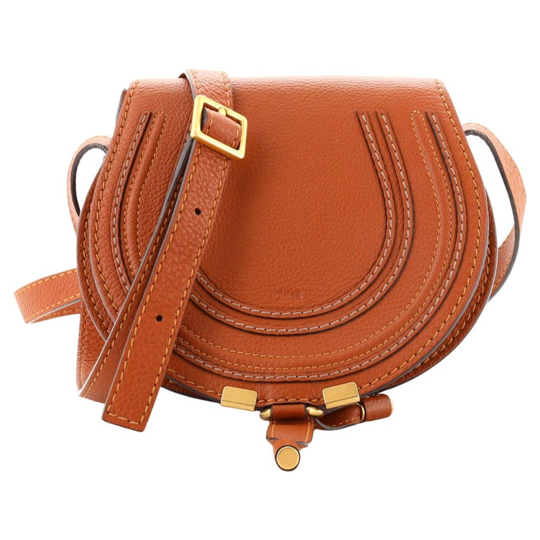 Chloe Marcie Crossbody Bag Leather Mini For Sale at 1stDibs